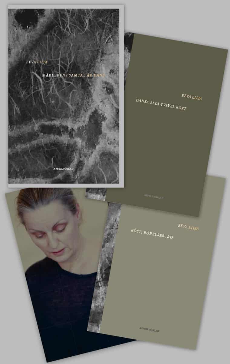 Efva Lilja : Kärlekens samtal är dans (tre volymer i en box.)