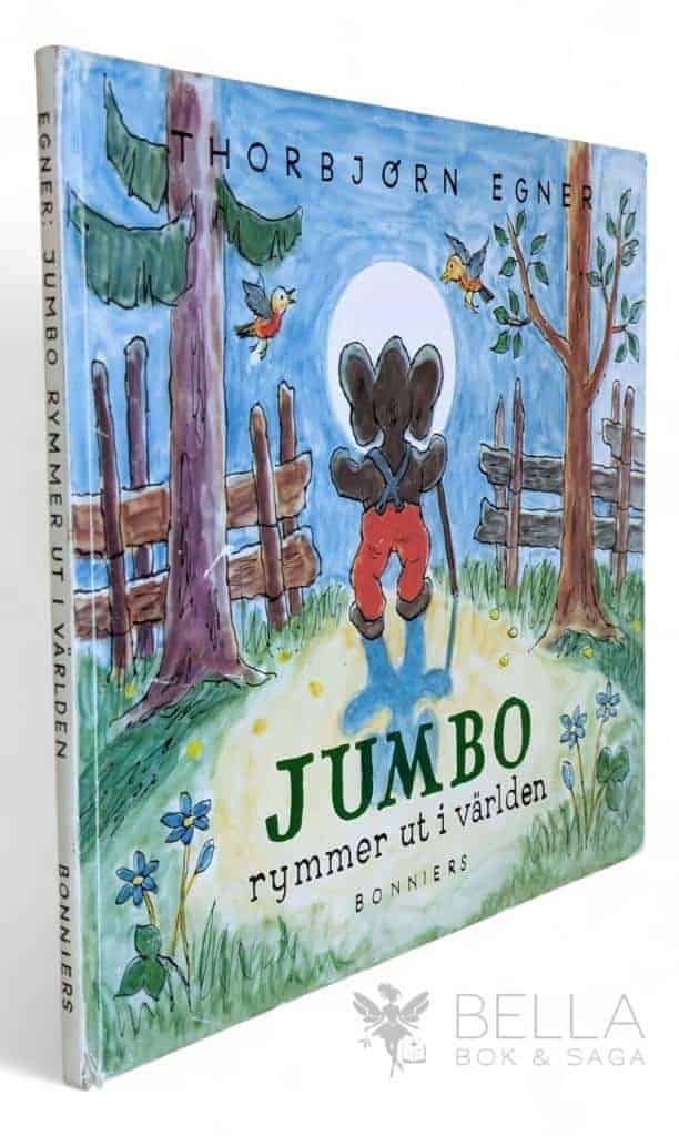 Egner, Thorbjørn ; Hallqvist, Britt G. : Jumbo rymmer ut i världen
