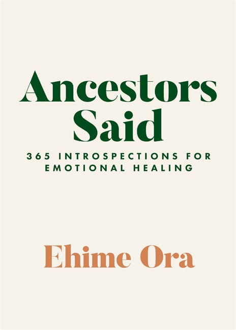 Ehime Ora : Ancestors Said