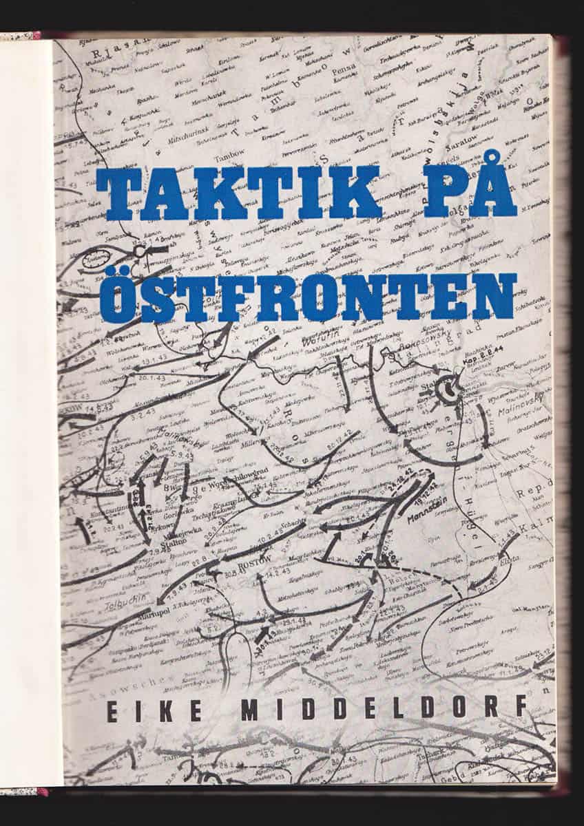 Eike Middeldorf : Taktik på östfronten