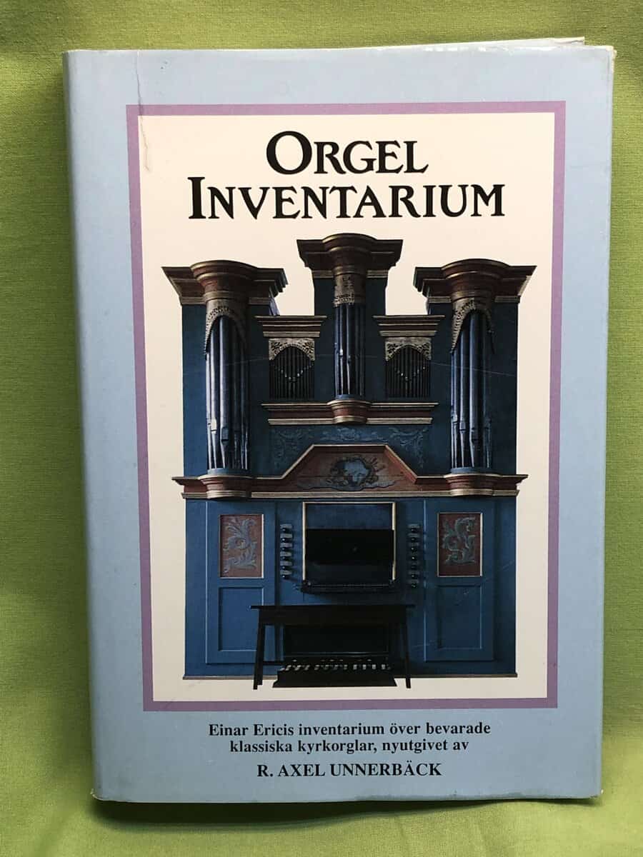 Einar Erici : Orgelinventarium