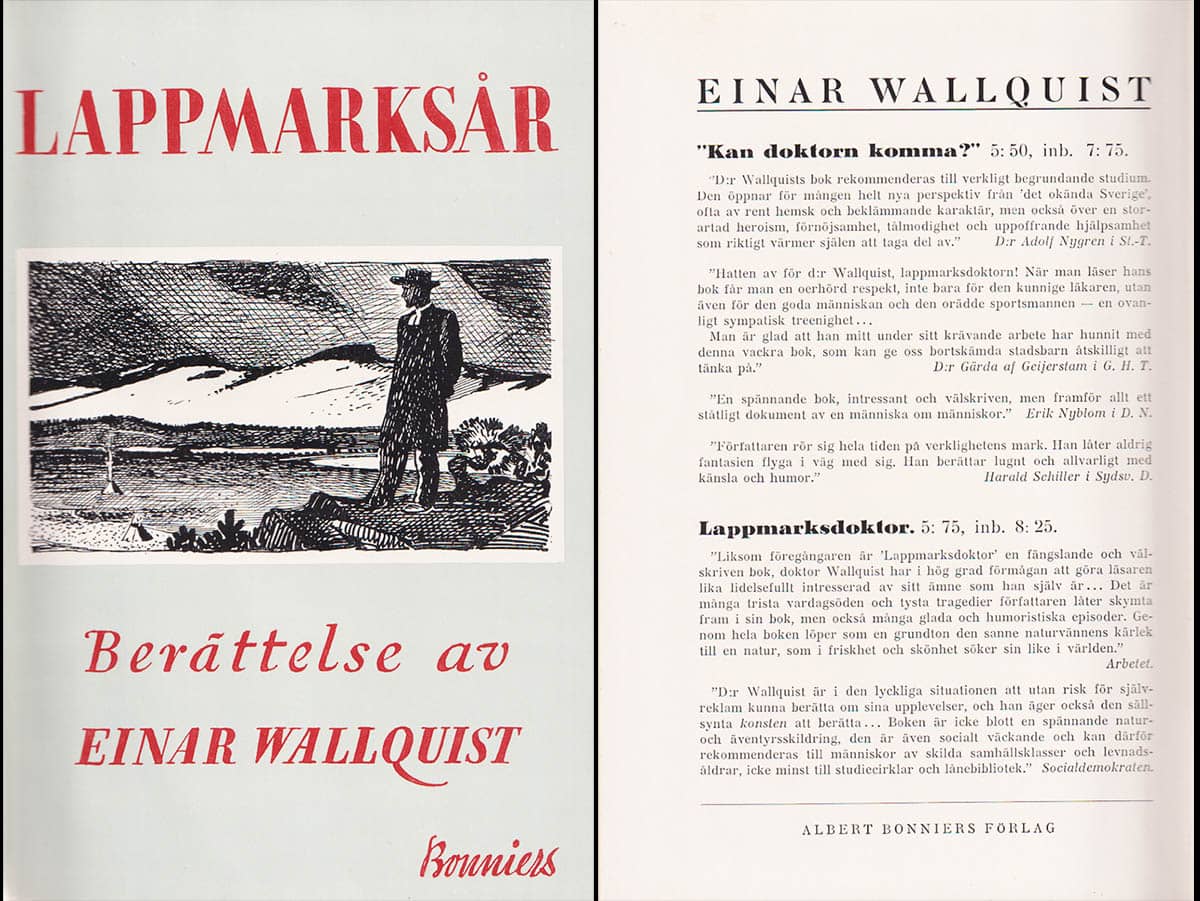 Einar Wallquist : Lappmarksår