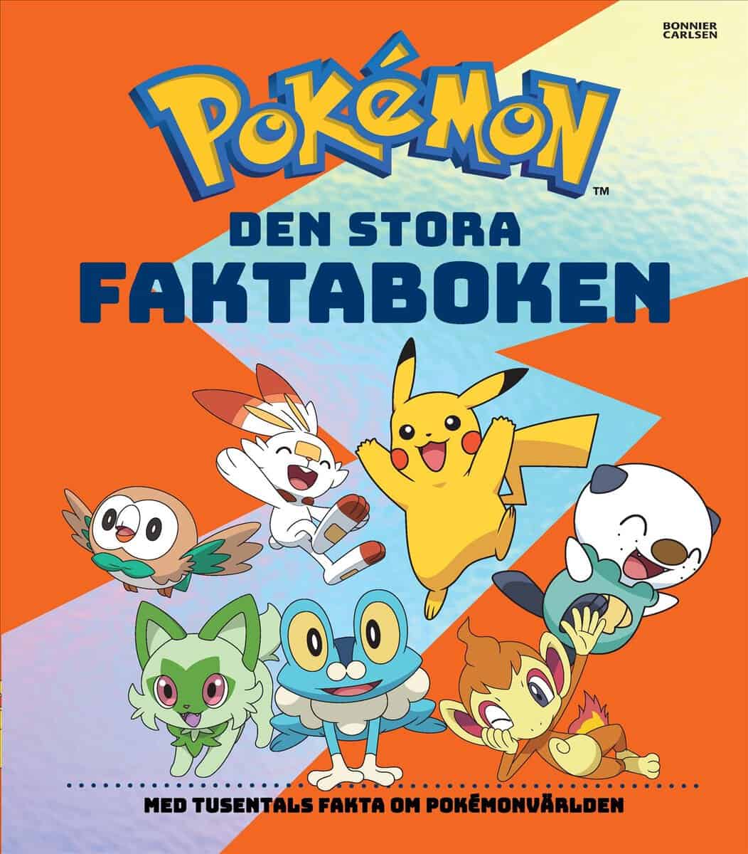 ej angiven Författare : Pokémon. Den stora faktaboken