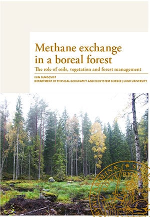 Elin Sundqvist : Methane exchange in a boreal forest