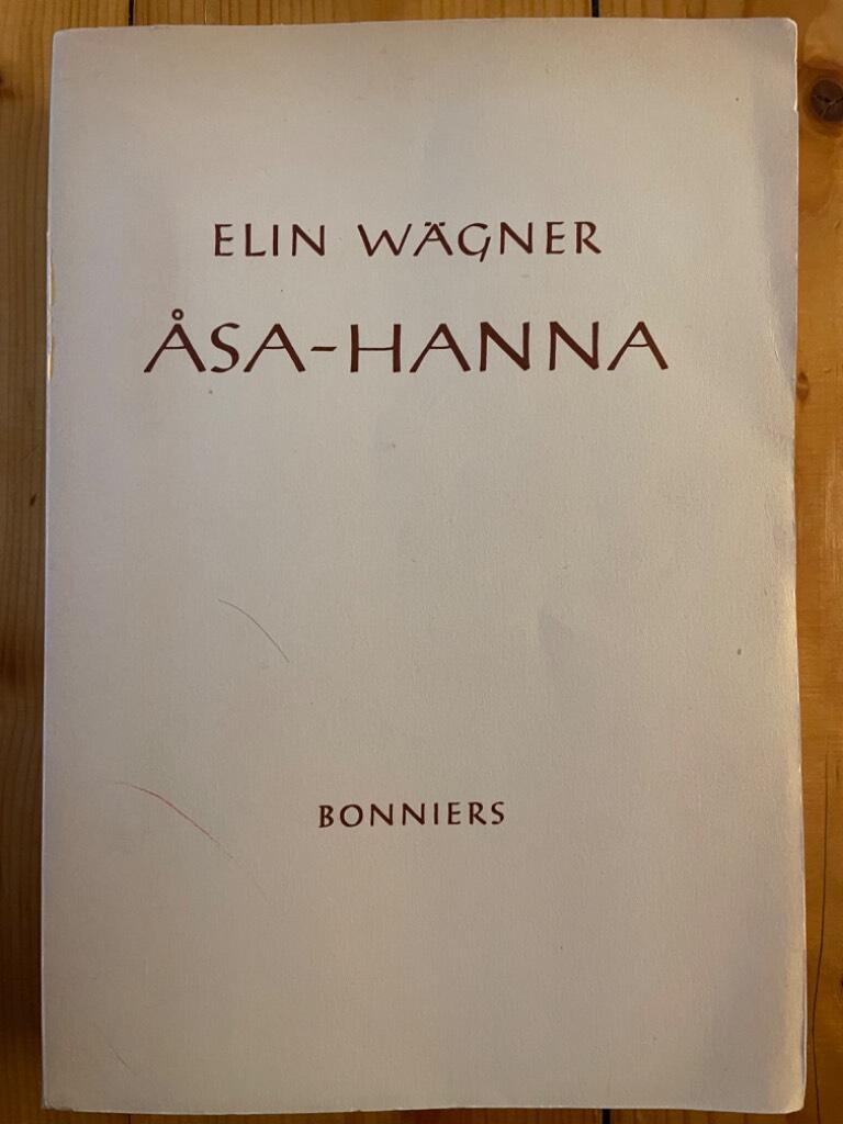Elin Wägner : Åsa-Hanna