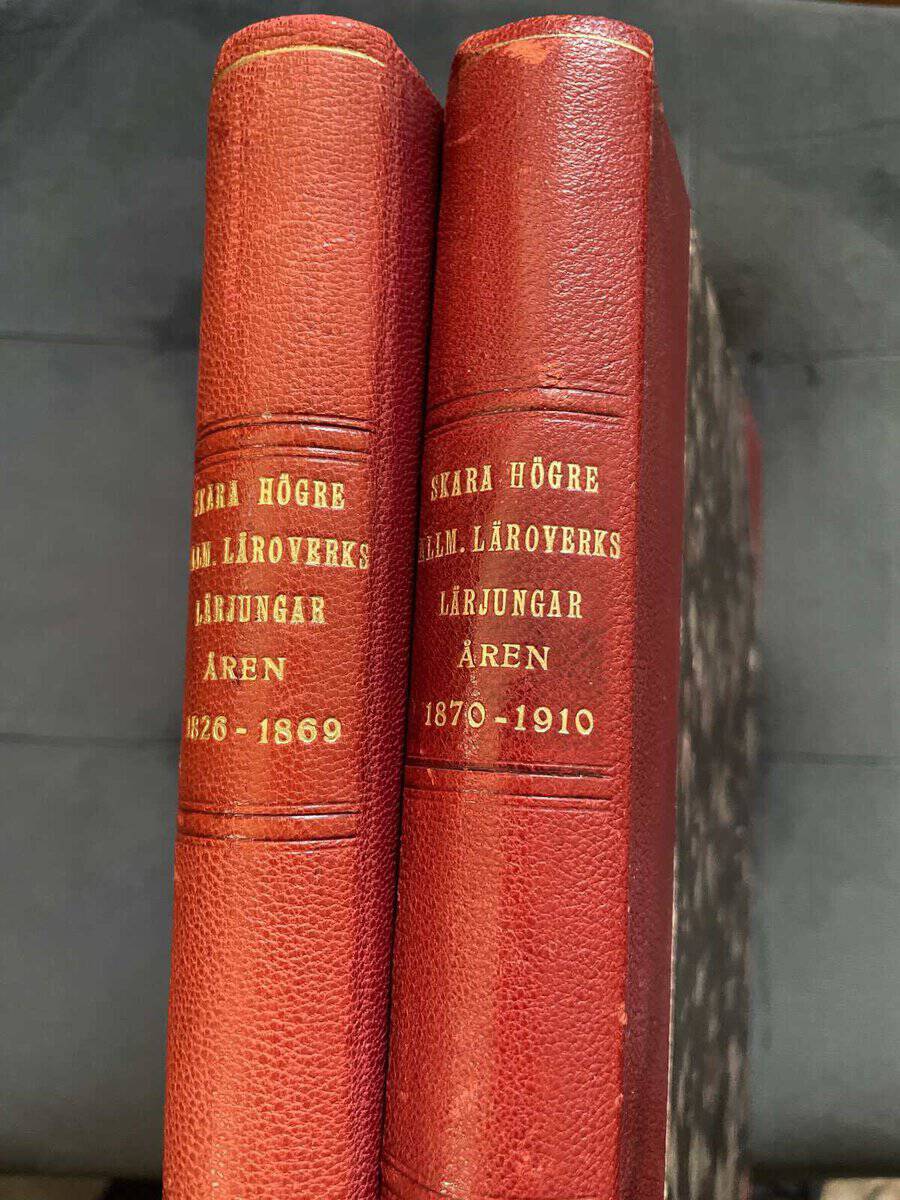 Elis Erlandsson : Skara högre allm. läroverks lärjungar åren 1826-1910