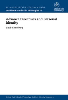 Elisabeth Furberg : Advance directives and personal identity