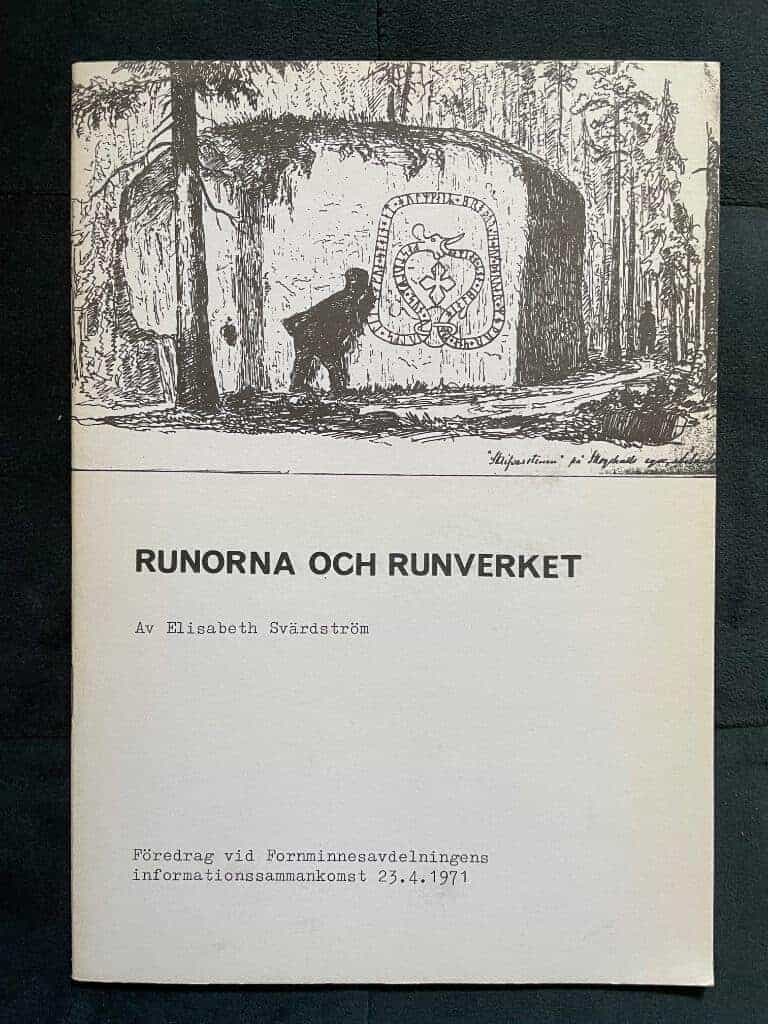 Elisabeth Svärdström : Runorna och runverket
