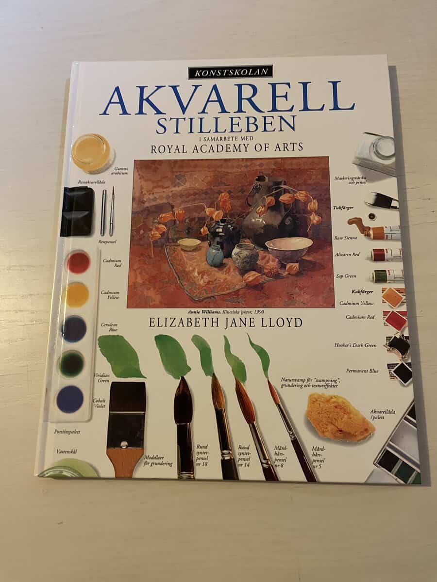 Elizabeth Jane Lloyd : Akvarell - Stilleben