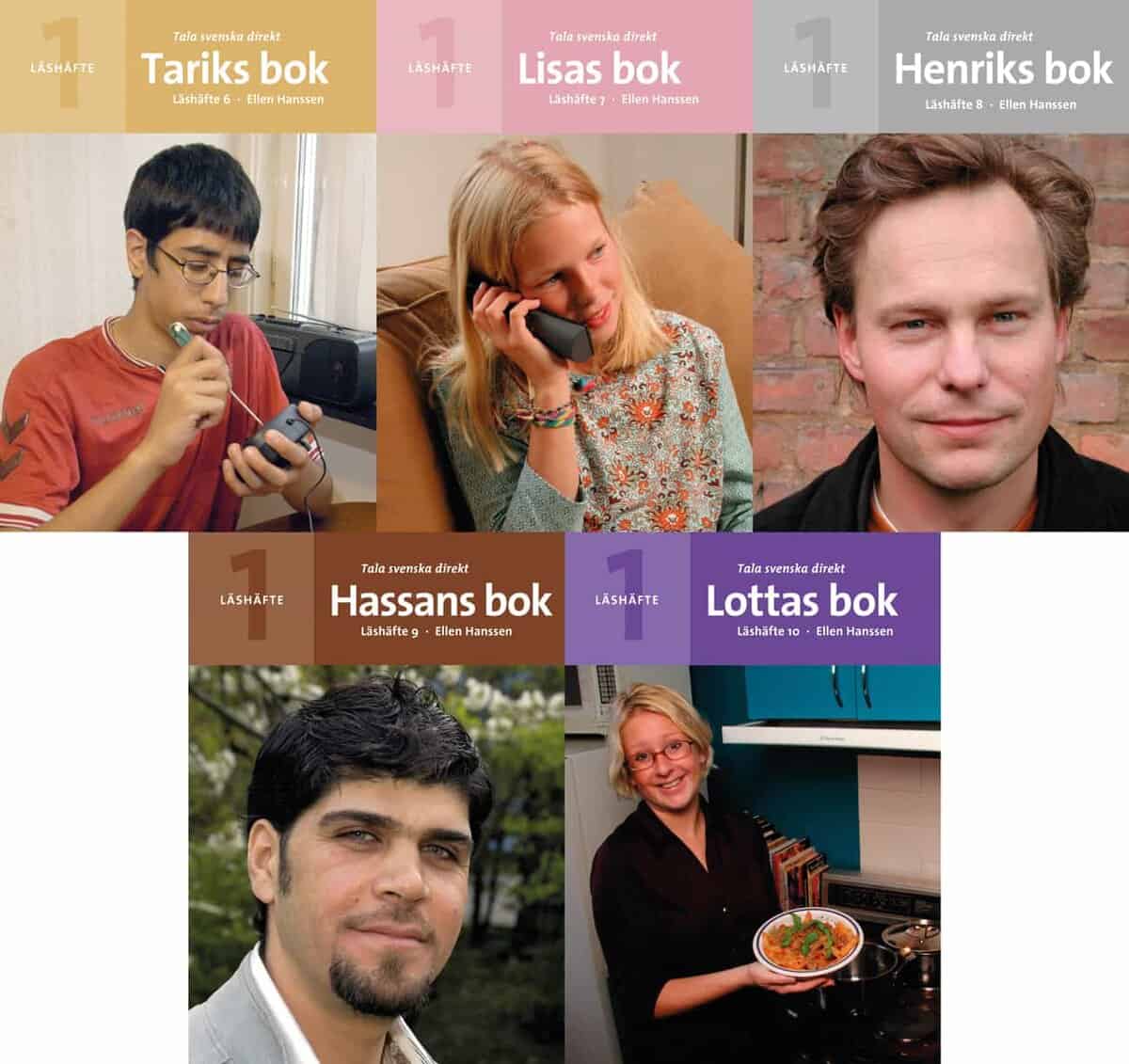 Ellen Hanssen : Tala svenska direkt Läshäfte 6-10