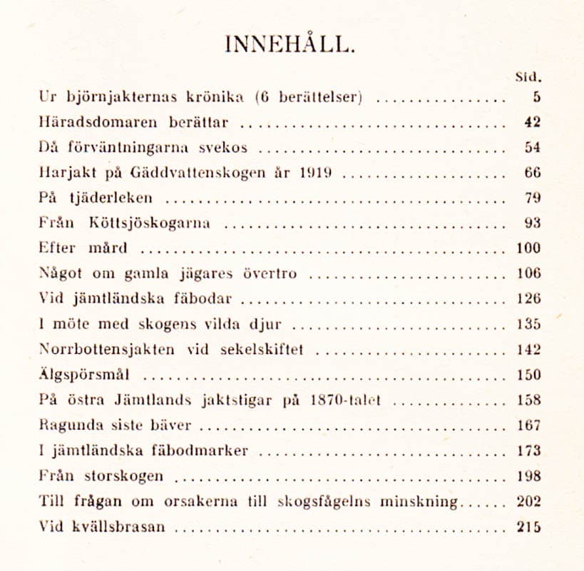 Elof Frisendahl : Från skogsdjupen