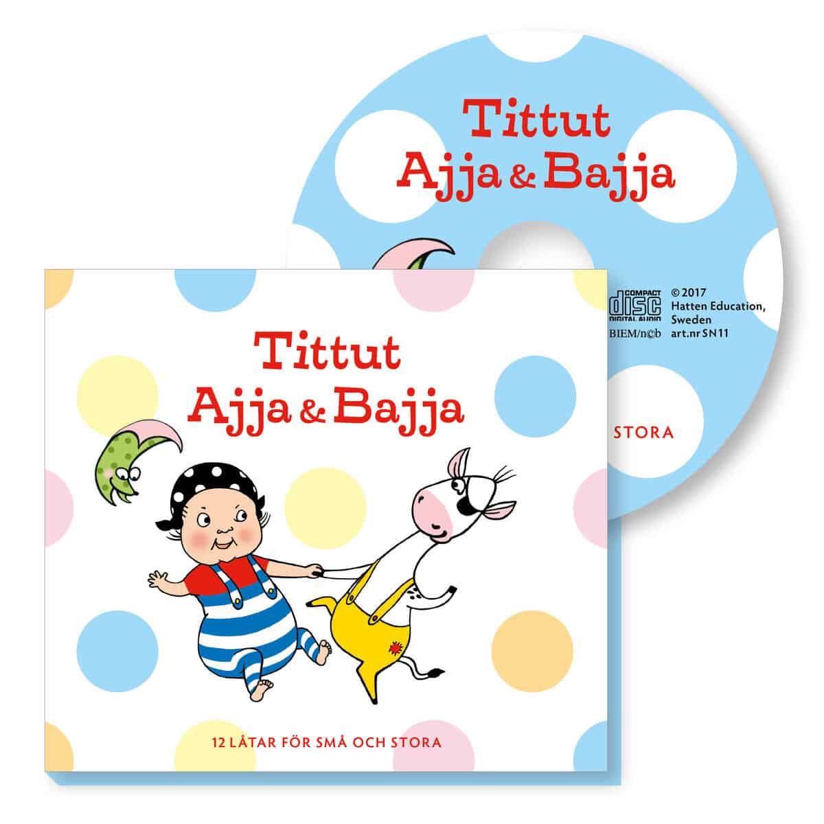 Ashby, Elvira ; Blomqvist Olsberg, My ; Holgersson, Joakim : Tittut Ajja & Bajja