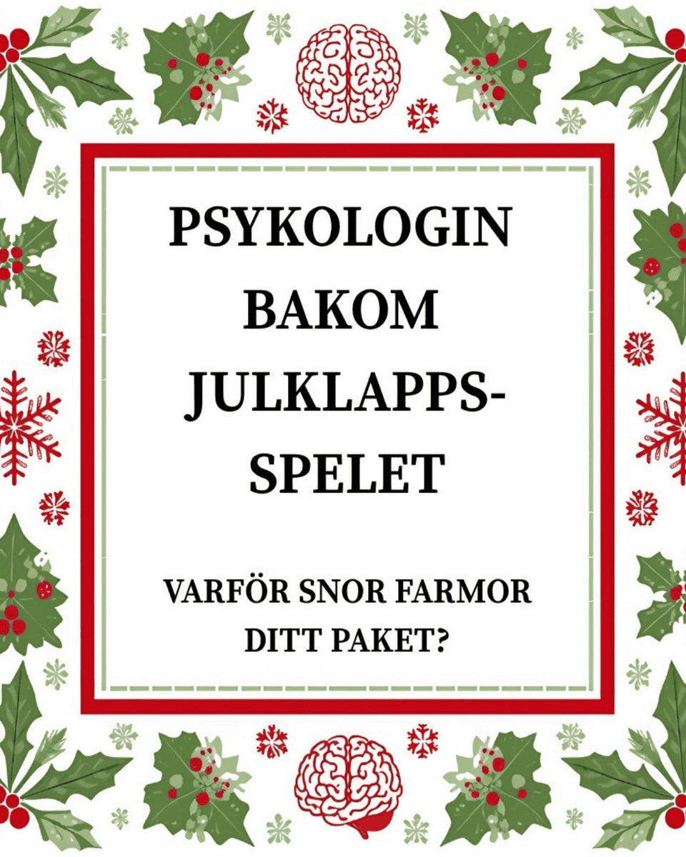 Emelie Wikström : Psykologin bakom julklappsspelet