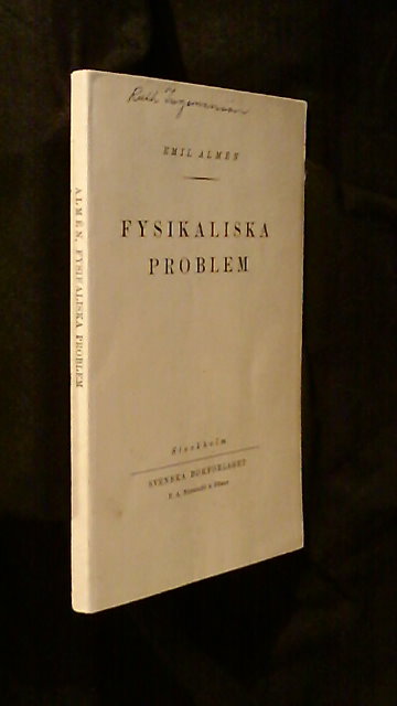 EMIL. ALMÉN : Fysikaliska problem