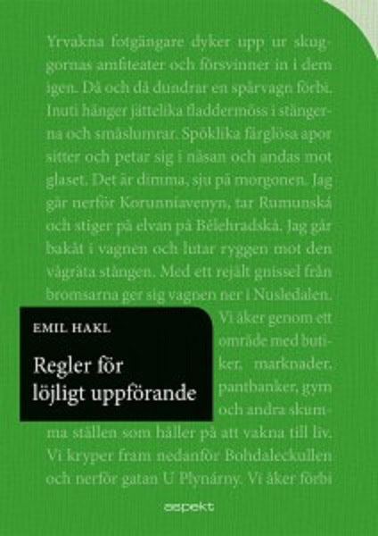 Emil Hakl : Regler för löjligt uppförande