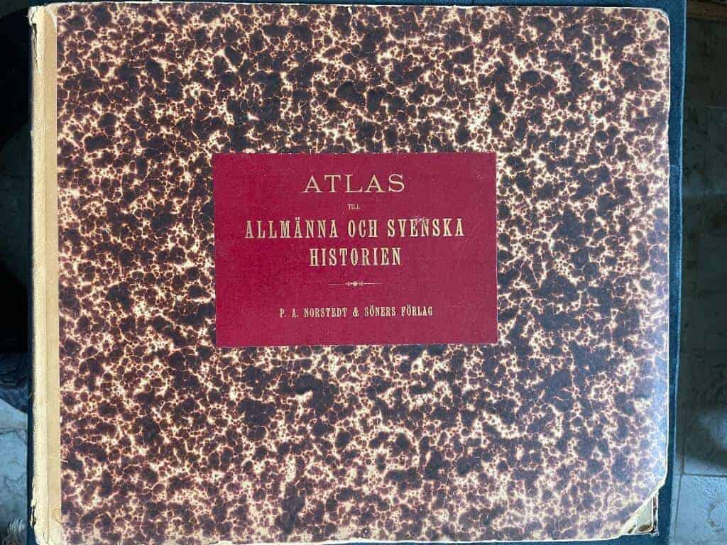 Emil Hildebrand och Nils Selander : Atlas till allmänna och svenska historien