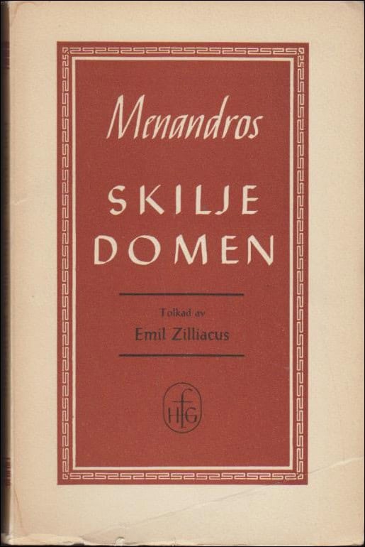 Emil Zilliacus : Menandros