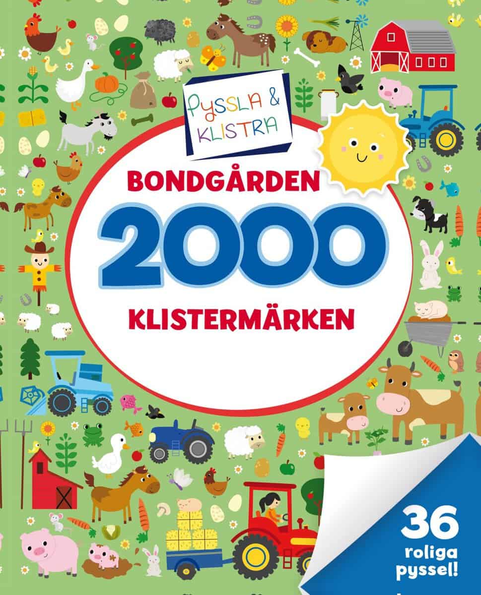 Emily Stead : 2000 klistermärken. Bondgården