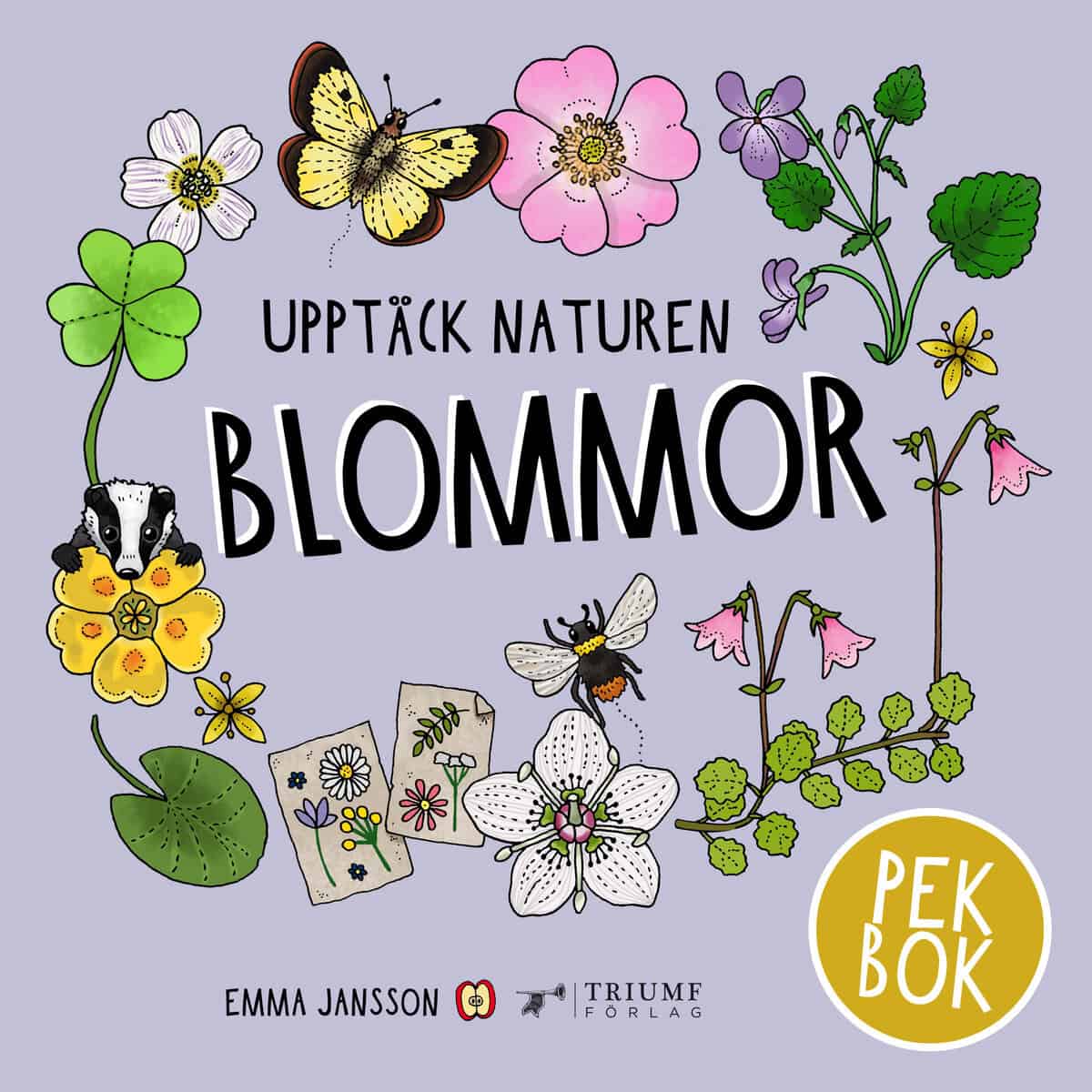Emma Jansson : Blommor - pekbok