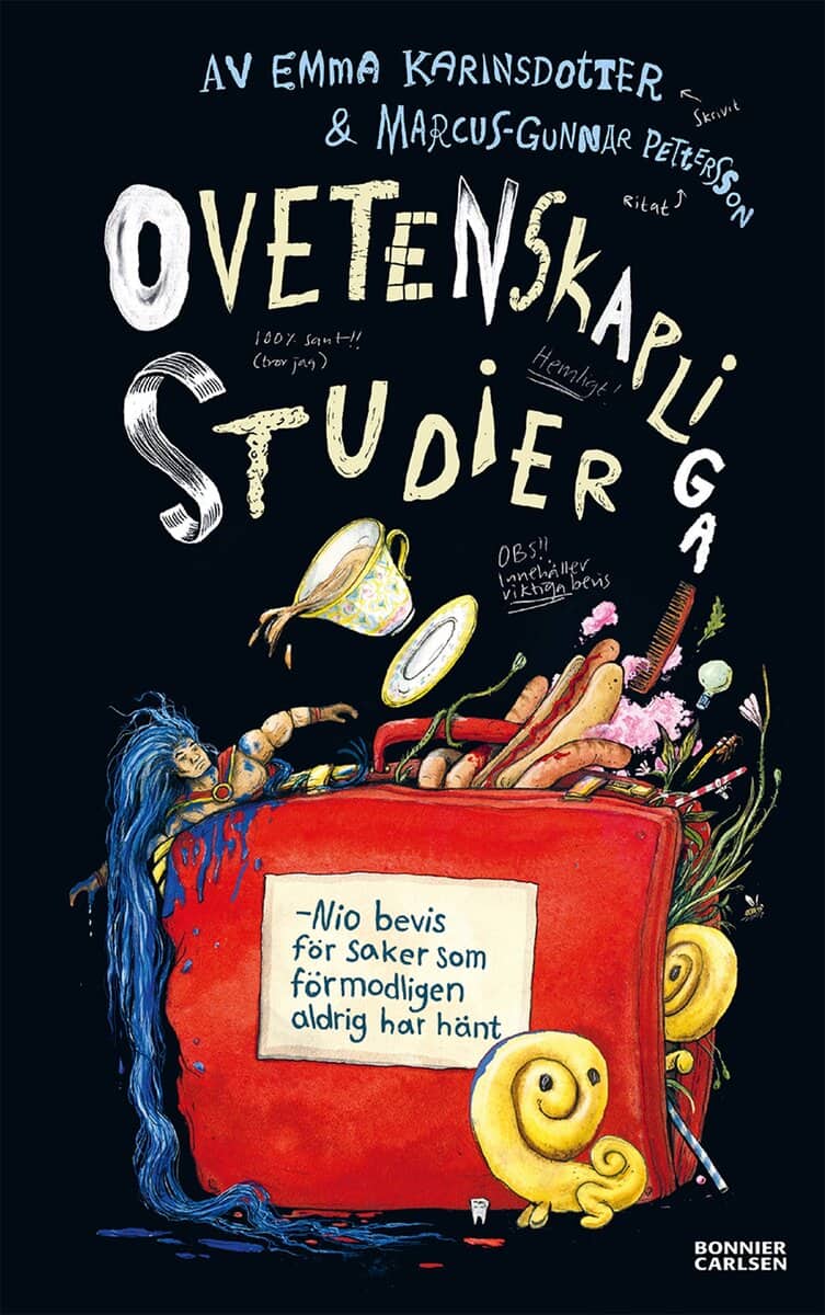 Emma Karinsdotter : Ovetenskapliga studier : Nio bevis för saker som förmodligen aldrig har hänt