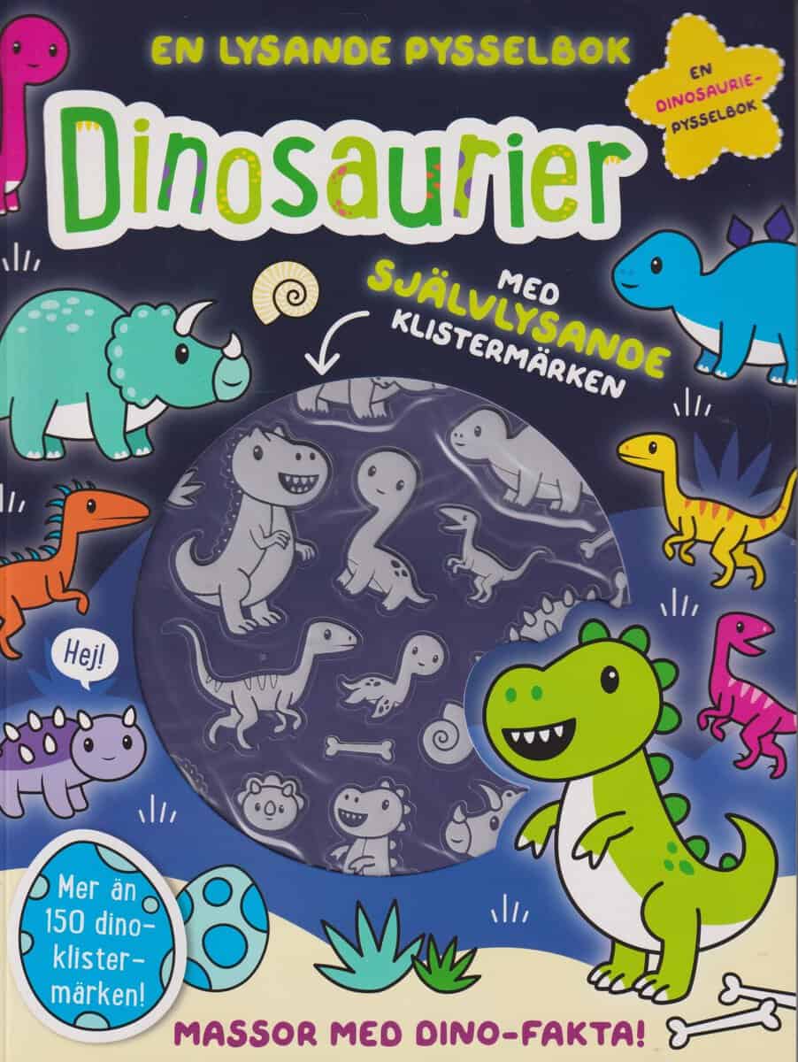 En lysande pysselbok. Dinosaurier