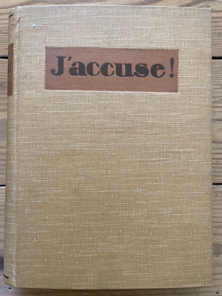 En tysk : J'accuse
