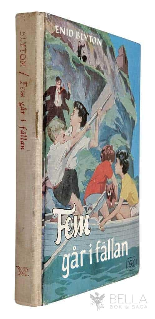 Enid Blyton : Fem går i fällan