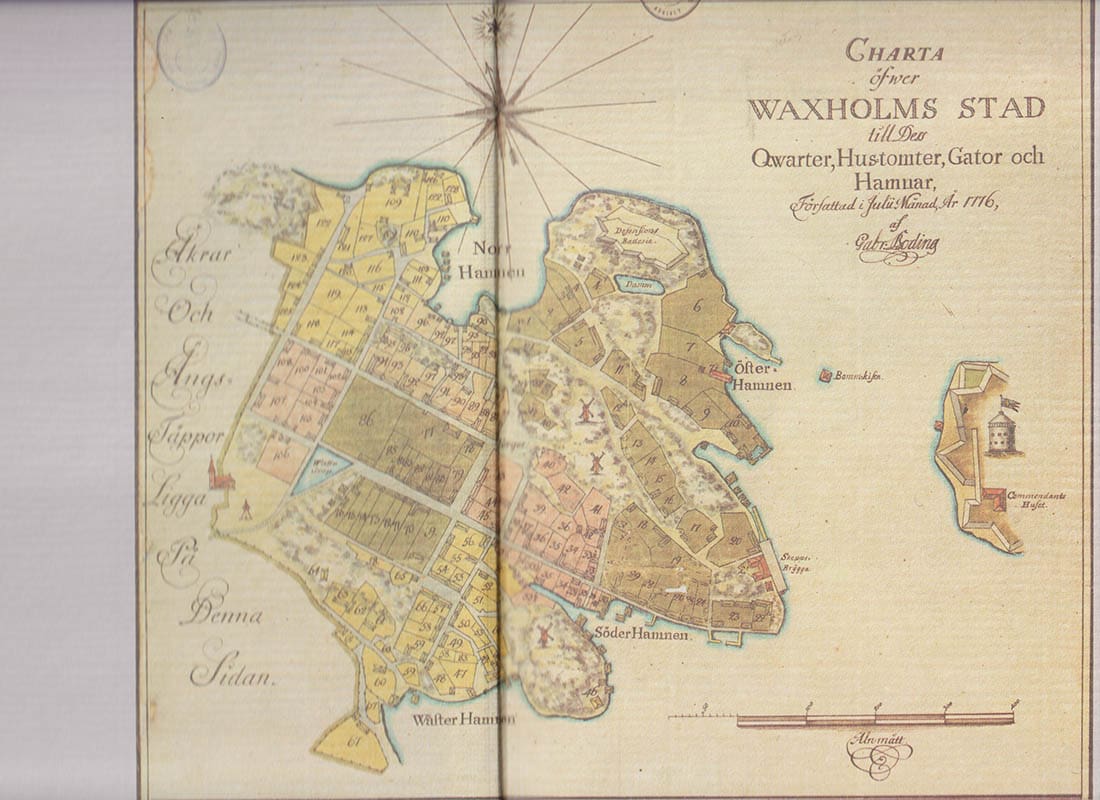 Eric Jarneberg : Vaxholm och fästningen