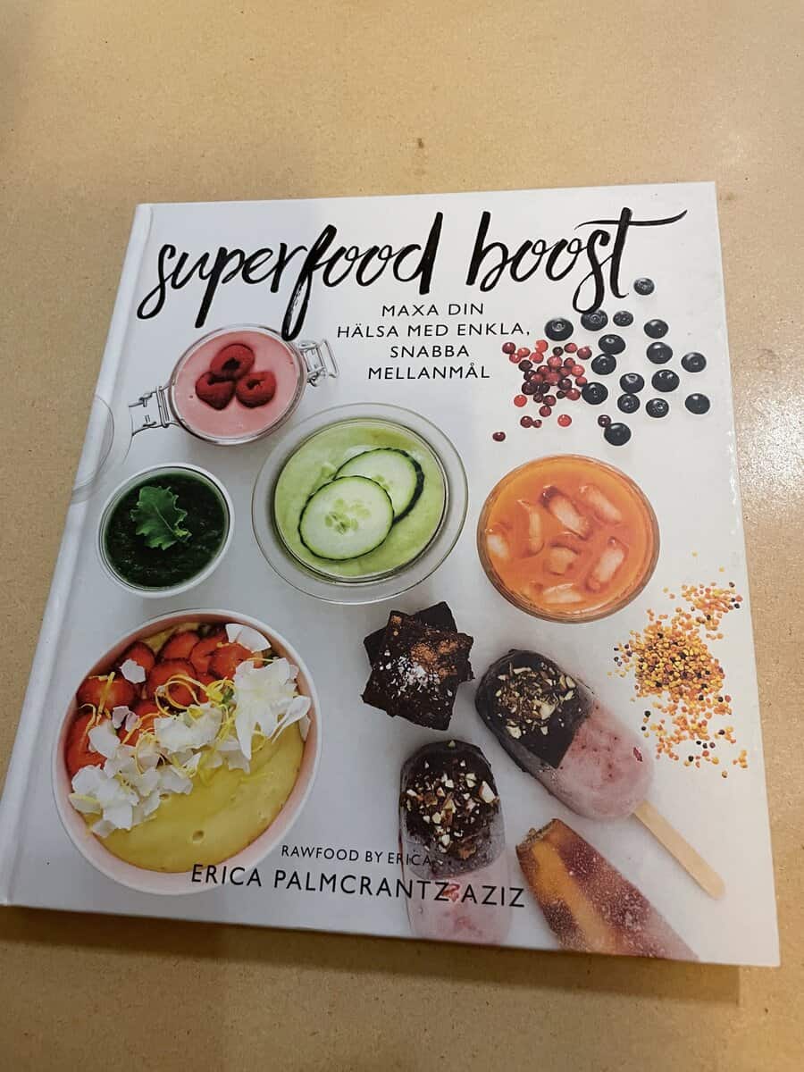 Erica Palmcrantz Aziz : Superfood boost maxa din hälsa med enkla, snabba mellanmål
