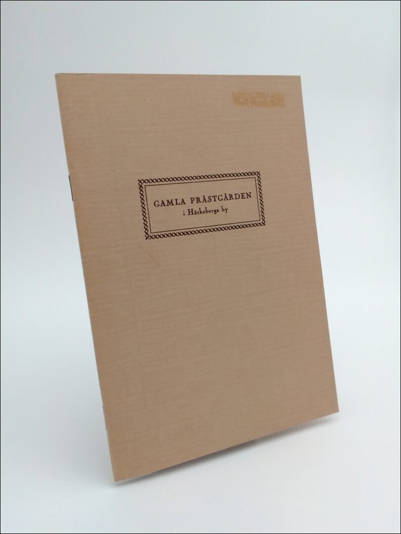 Erik Andrén : Gamla prästgården i Härkeberga by