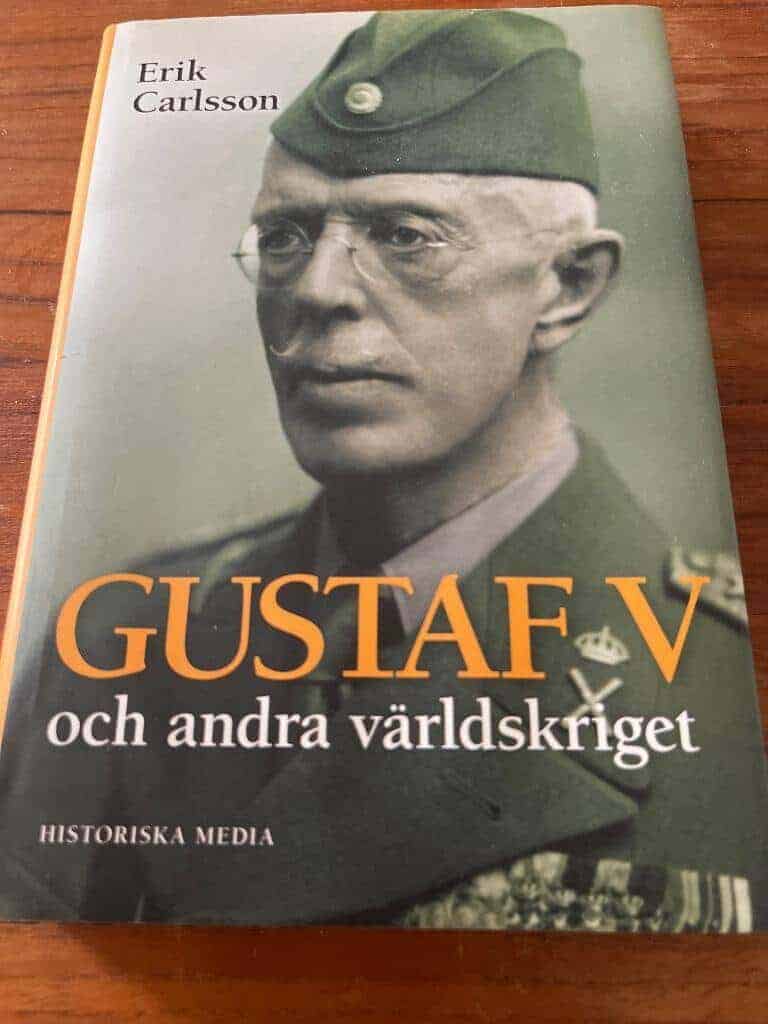 Erik Carlsson : Gustaf V och andra världskriget