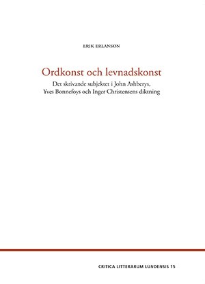 Erik Erlanson : Ordkonst och levnadskonst