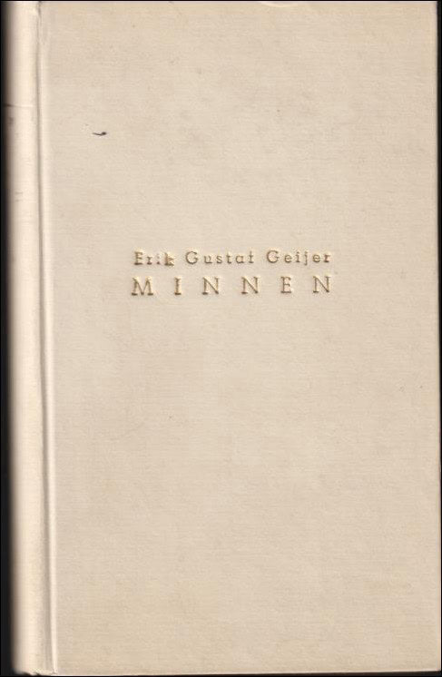 Erik Gustaf Geijer : Minnen