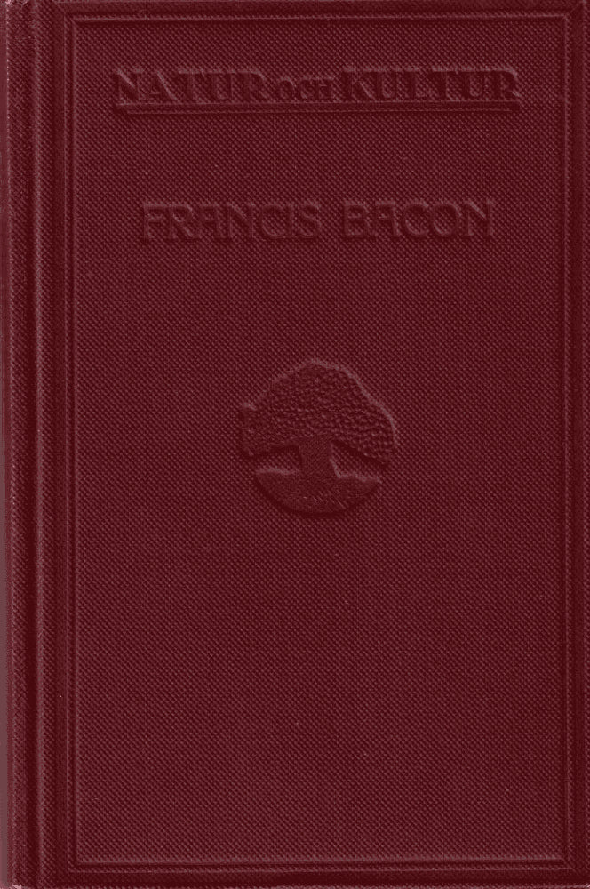 Erik Nordenskiöld : Francis Bacon