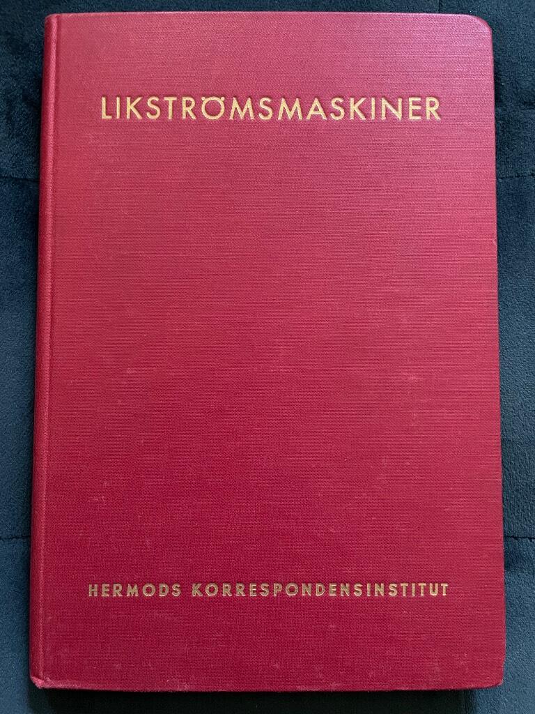 Erik Westman : Likströmsmaskiner