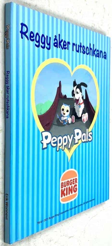 Erik Wonnevi ; Bodil Wennberg : Reggy åker rutschkana - Peppy Pals