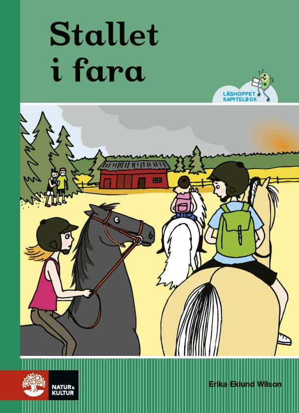 Erika Eklund Wilson : Läshoppet Kapitelbok - Stallet i fara