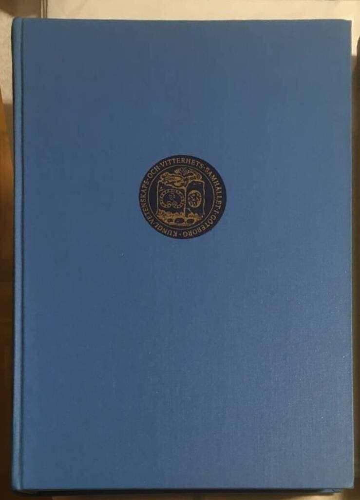 Eriksson, Nils ; Kungl. Vetenskaps- och vitterhets-samhället i Göteborg : Kungl. Vetenskaps- och vitterhets-samhället i Göteborg 1778-1874