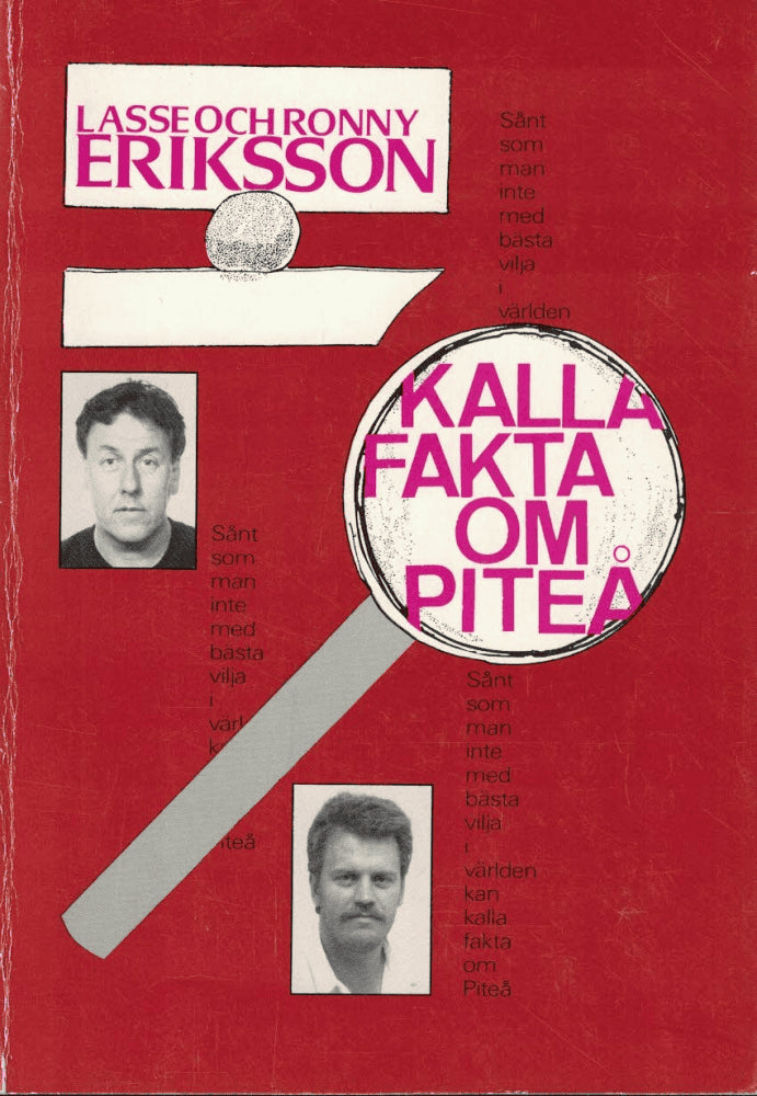 Eriksson, Ronny ; Eriksson, Lasse : Kalla fakta om Piteå
