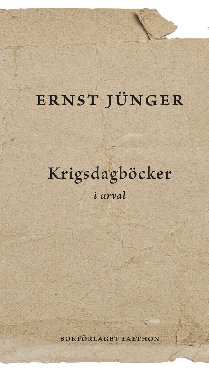 Ernst Jünger : Krigsdagböcker