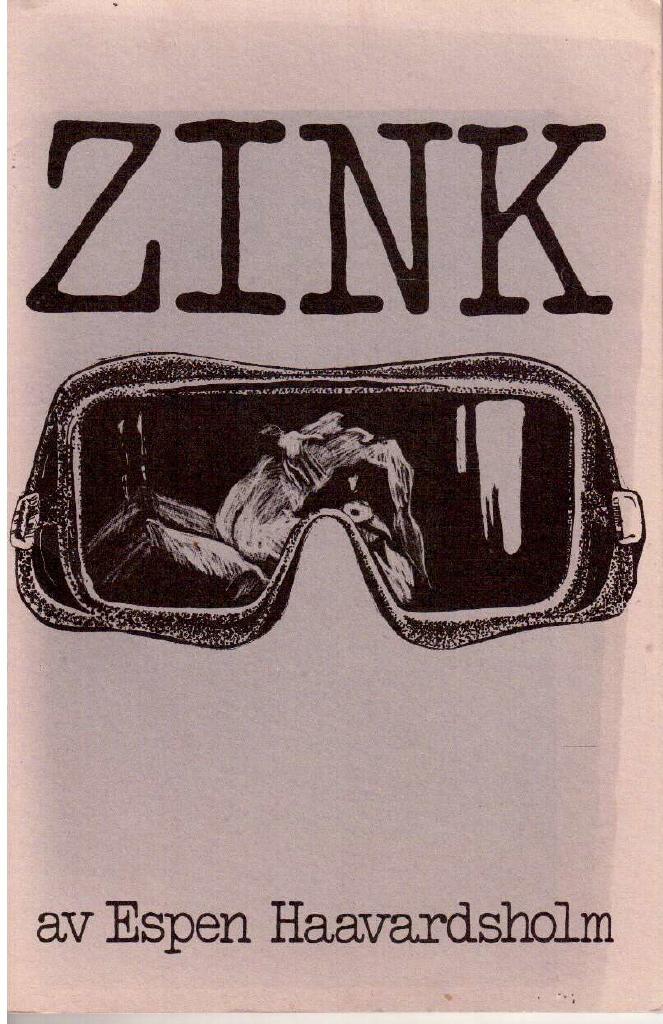 Espen Haavardsholm : Zink & andra noveller
