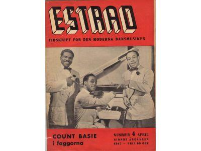 Estrad - Tidskrift för den moderna dansmusiken, Nr 4/1947