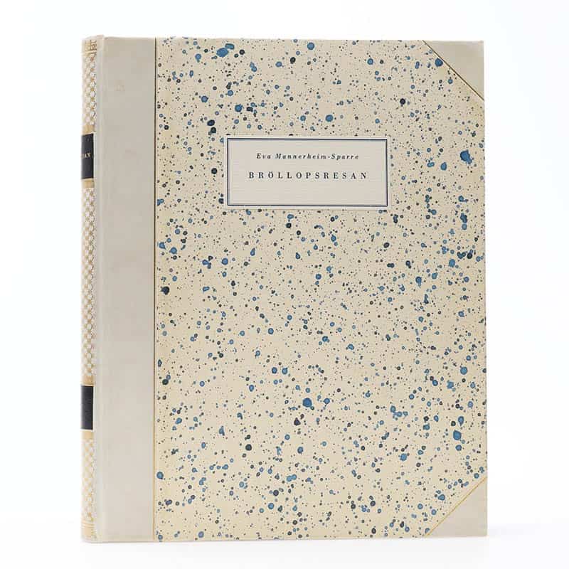 Eva Mannerheim Sparre : Bröllopsresan. Beskrivning av en resa i Fjärrkarelen sommaren 1893. Illustrerad med tio originaletsningar numrerade och signerade av Louis Sparr