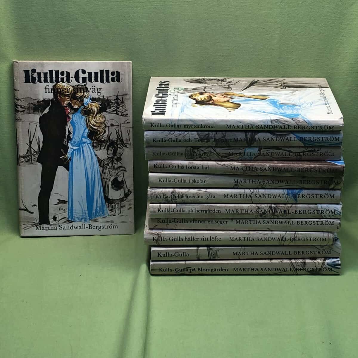 Eva Stålsjö Martha Sandwall-Bergström : Kulla-Gulla (hela serien 12 band)