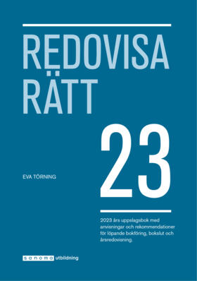 Eva Törning : Redovisa Rätt 2023
