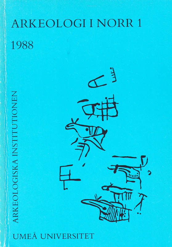 Evert Baudou : Arkeologi i norr 1 - 1988
