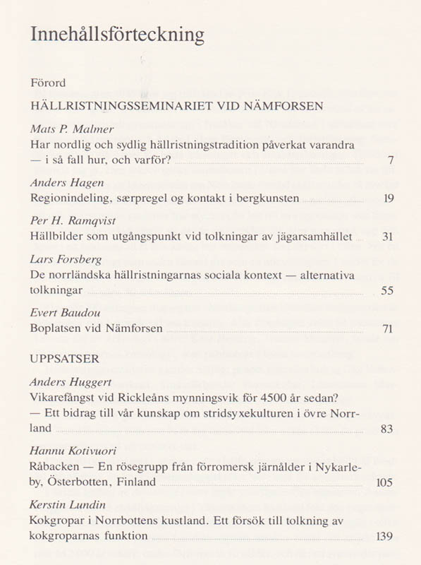 Evert Baudou : Arkeologi i norr 3 - 1990
