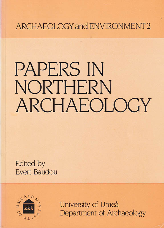 Evert Baudou : Papers in Northern Archaeology