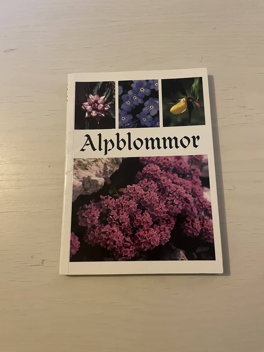 Ewa Hellström-Boström : Alpblommor