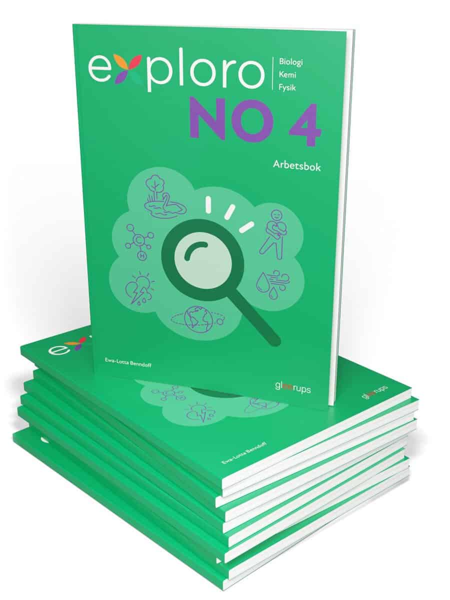 Ewa-Lotta Benndoff : Exploro NO åk 4, arbetsbok, 25 ex